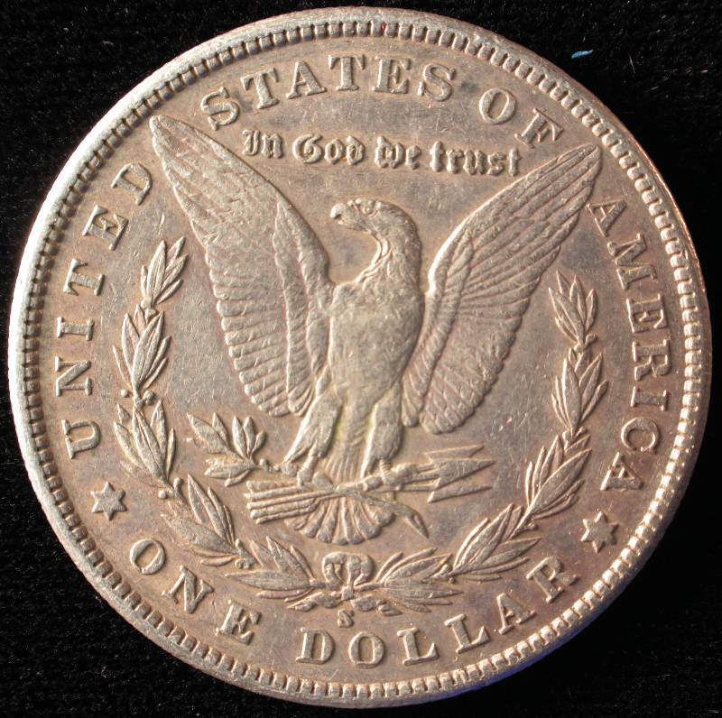 1901 S MORGAN SILVER DOLLAR XF