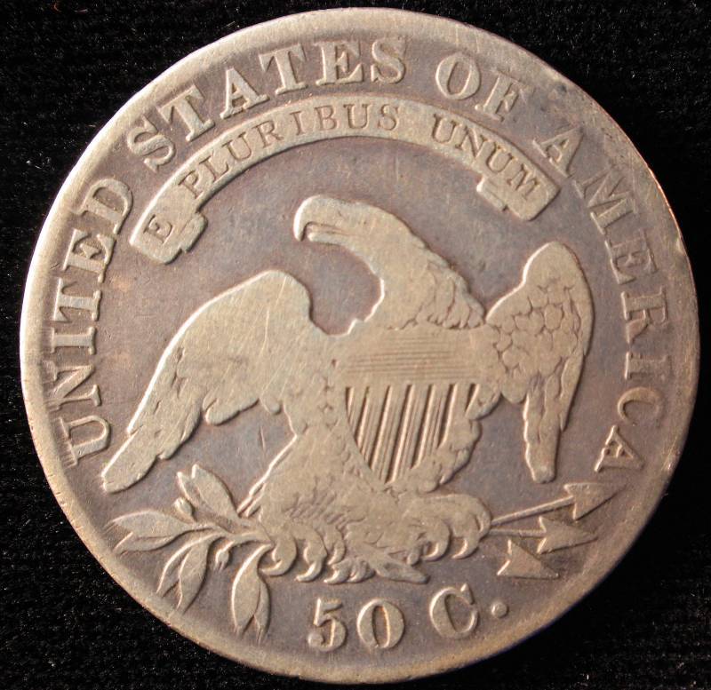 1830 BUST SILVER HALF DOLLAR FINE