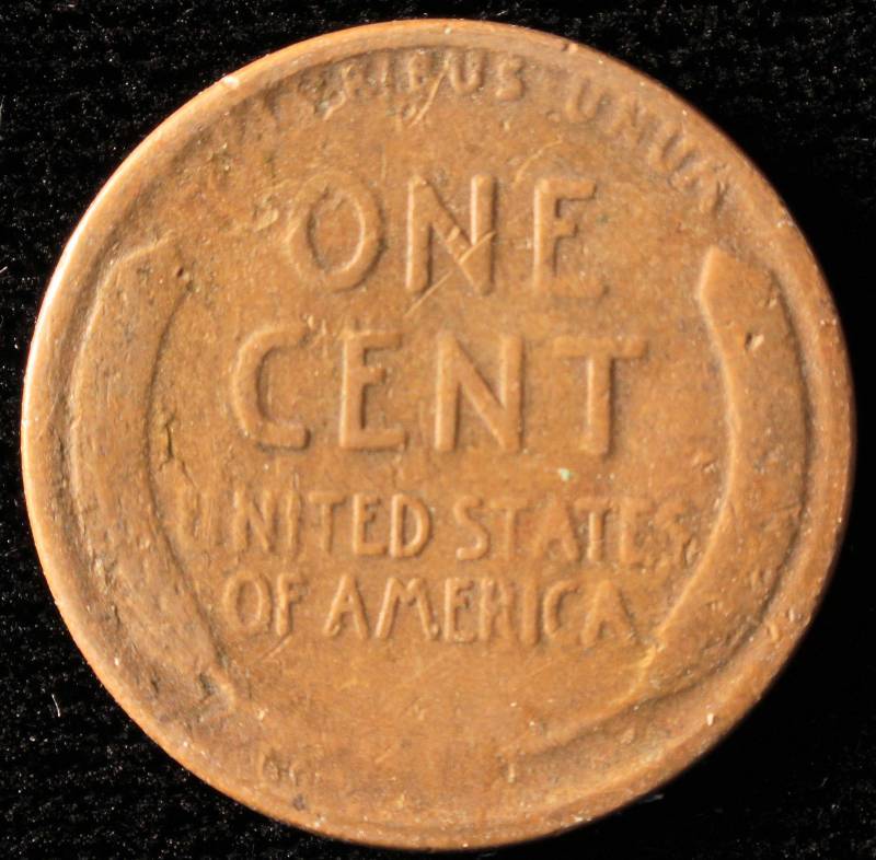 1922 WEAK D WHEAT CENT