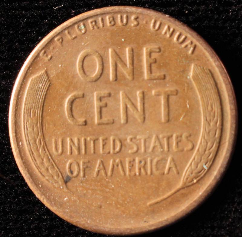 1924 S WHEAT CENT XF