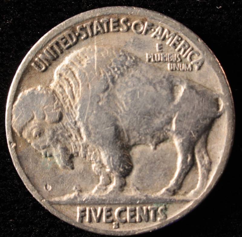 1923 S BUFFALO NICKEL FINE