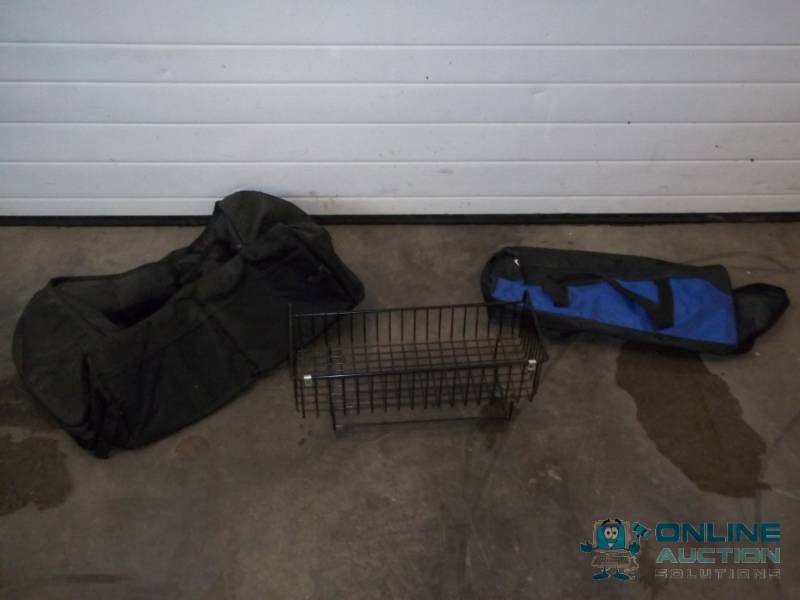 Duffle bag, basket and game bag