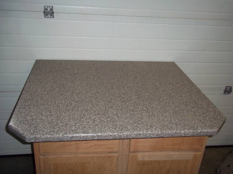 lot 112 image: 42 x 3 Solid surface counter top