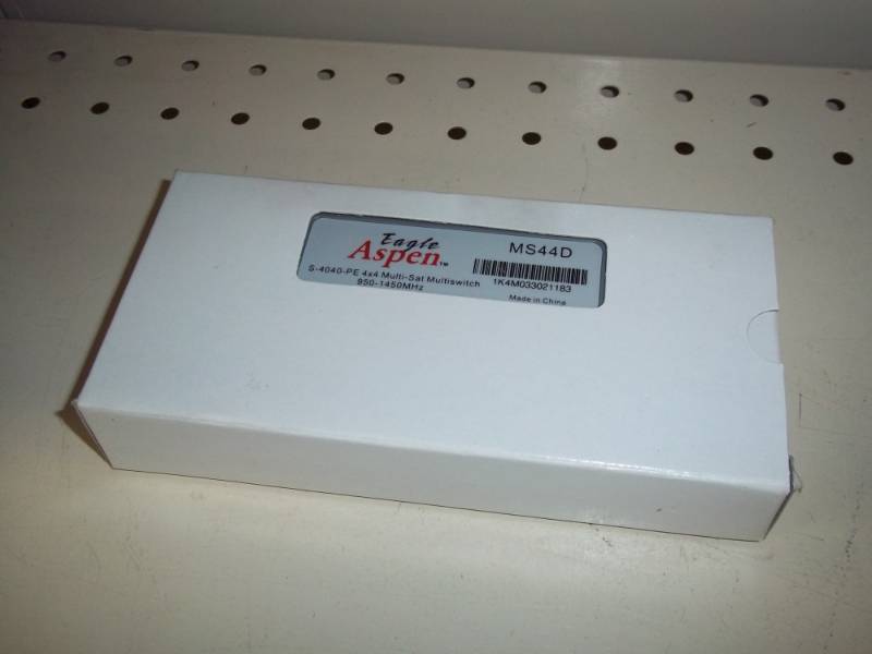 lot 122 image: NEW Multi-Switch 4x4  Coaxial switch