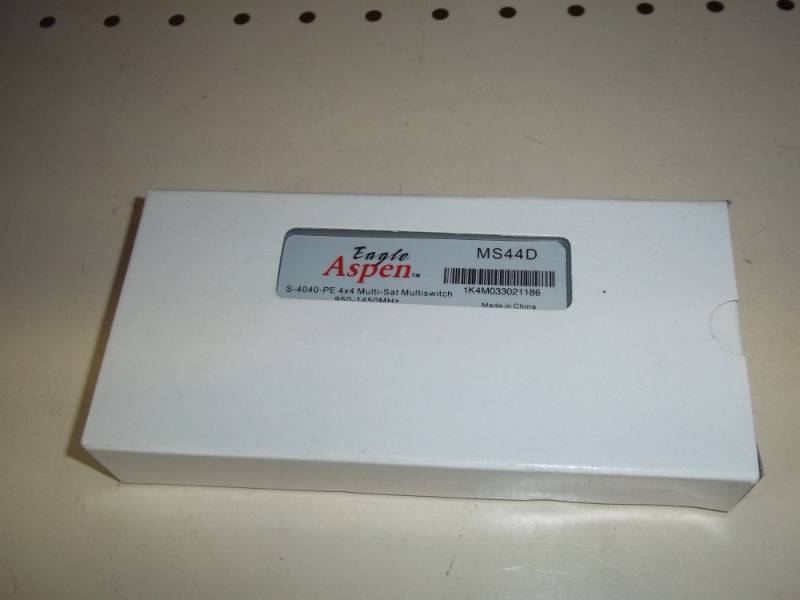 lot 123 image: NEW Multi-Switch 4x4  Coaxial switch