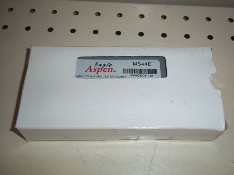 lot 124 image: NEW Multi-Switch 4x4  Coaxial switch
