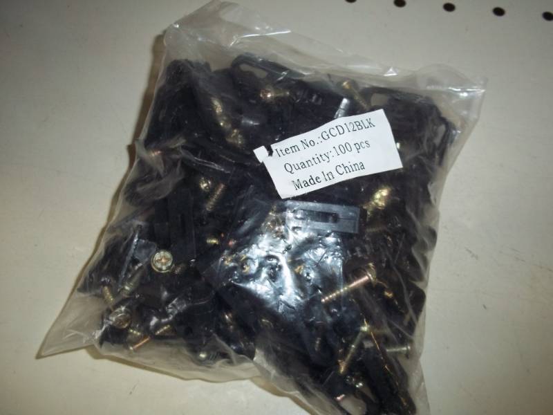 lot 125 image: New 100 Coaxial mounting brackets