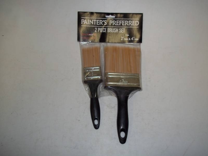 New 2 piece paint brush set...
