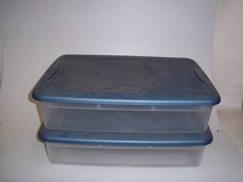 lot 142 image: Pair of storage containers