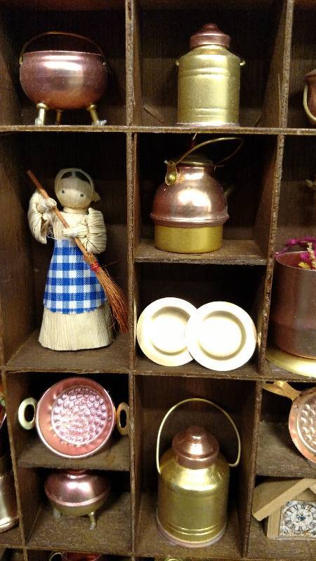 Vintage Copper Kitchen Utensils.