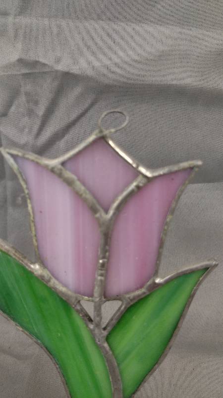 Stained Glass Window Flower