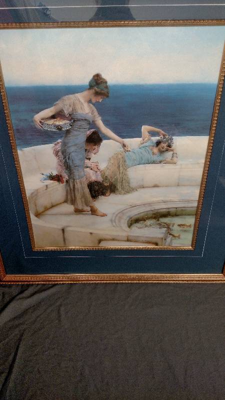 3 Ladies Framed Print