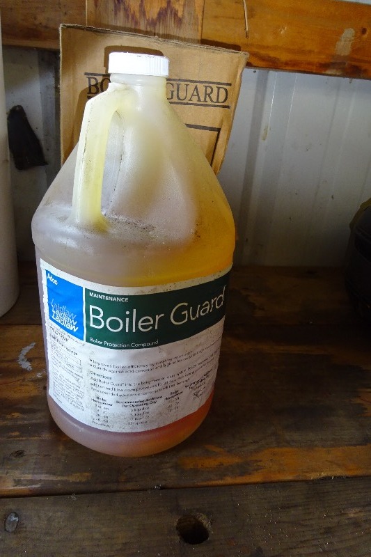 lot 157 image: Boiler guard 2 gallons