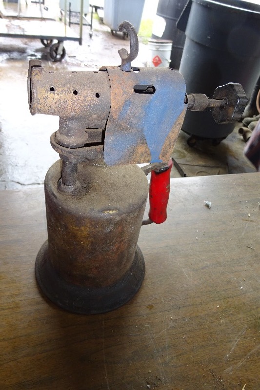 lot 182 image: Old torch