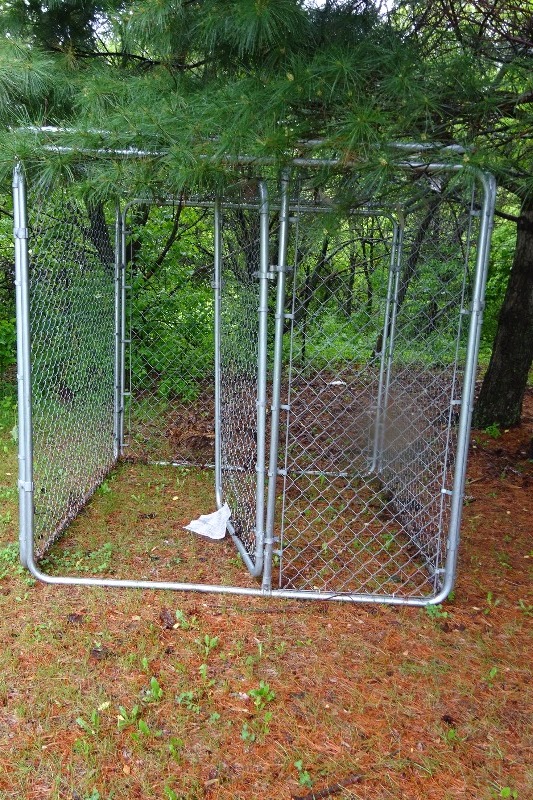 lot 219 image: Dog kennel