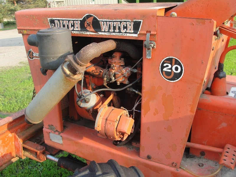 Ditch Witch with Trailer