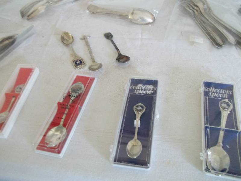 Silverware and a Hat Dip Plate