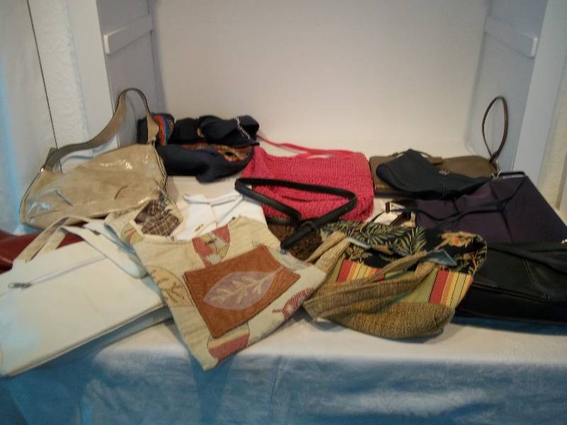Box of Bags and Purses