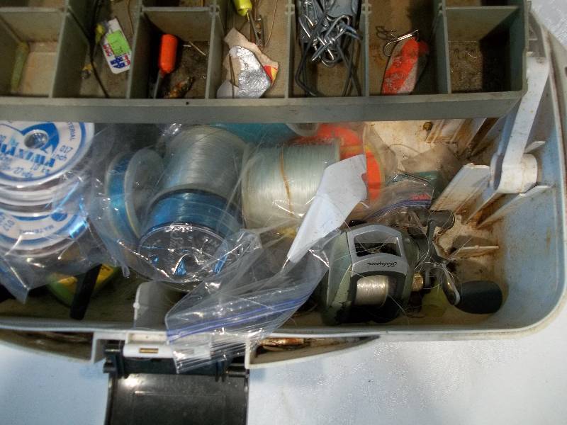 Tackle Box and Assorted Tackle