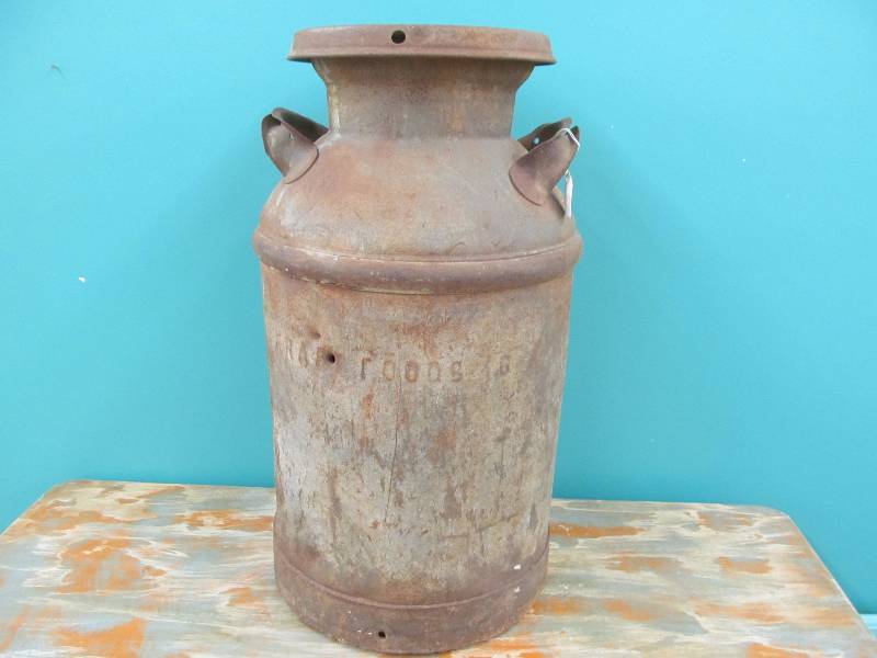 lot 244 image: Vintage Milk Can