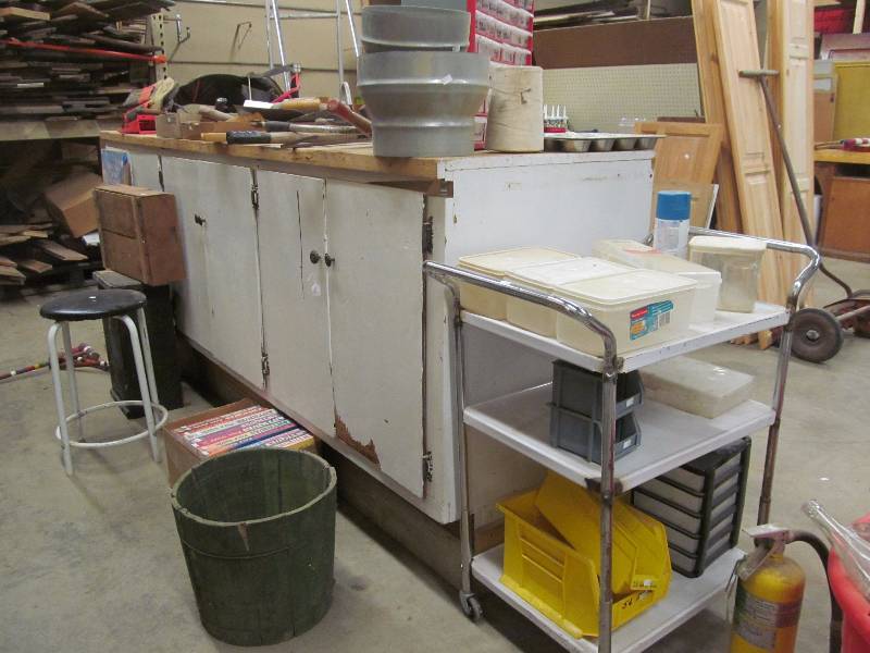 lot 281 image: Work bench