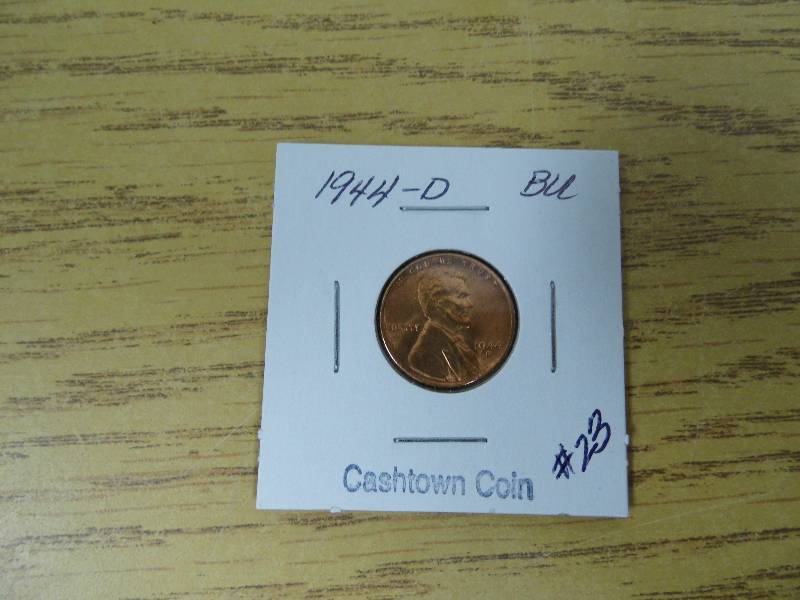 D Wheat Cent - BU