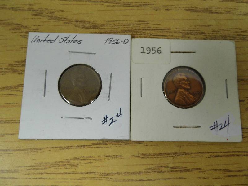 P & D Wheat Cents
