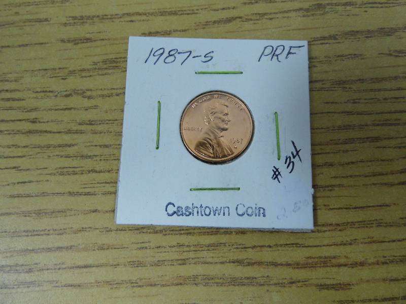 S Lincoln Cent Proof