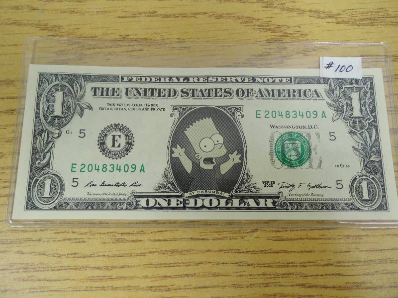 Bart Simpson Dollar