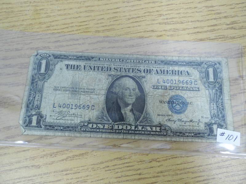 A - Dollar Silver Certificate