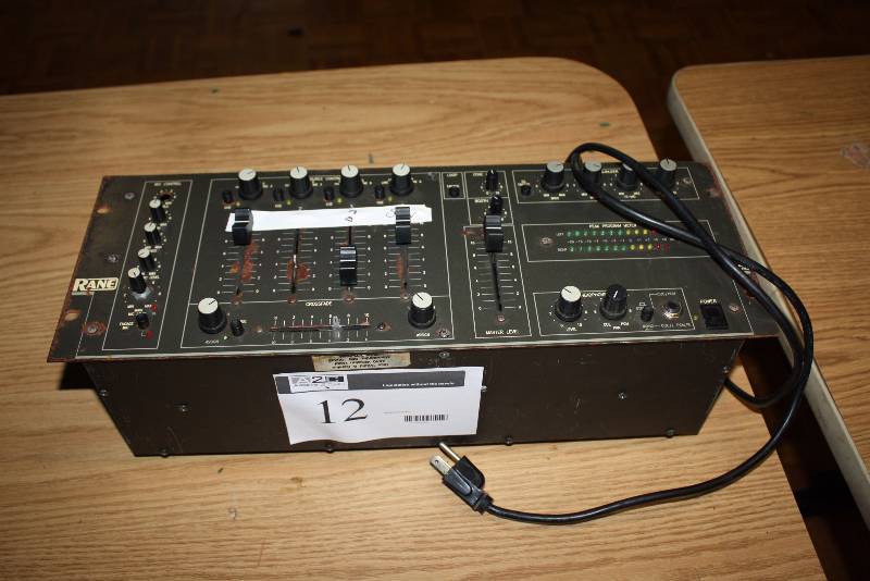 lot 12 image: Rane Mixing Board wCord.