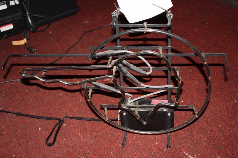 lot 178 image: Miscellaneous Neon Beer Sign Tested & Not Operational.