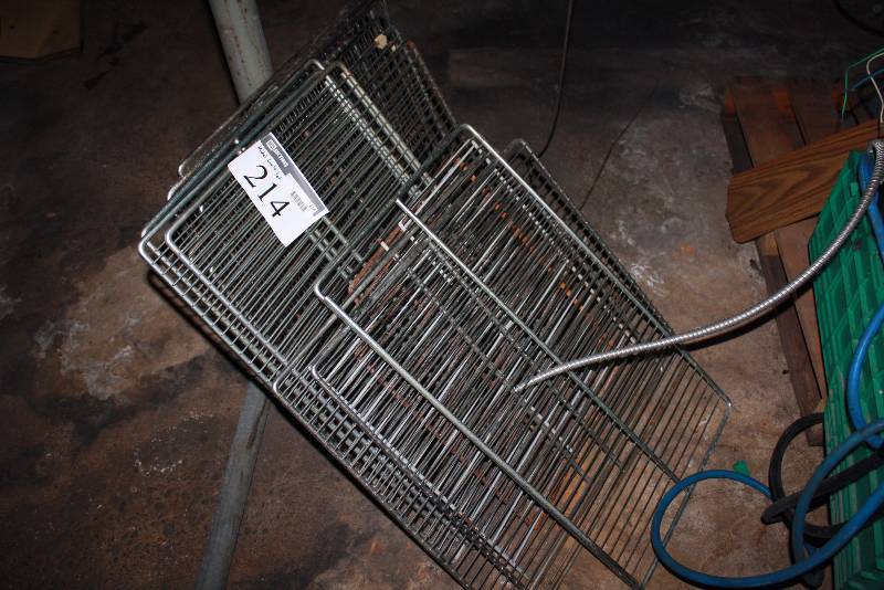 lot 214 image: Oven Racking Lot.