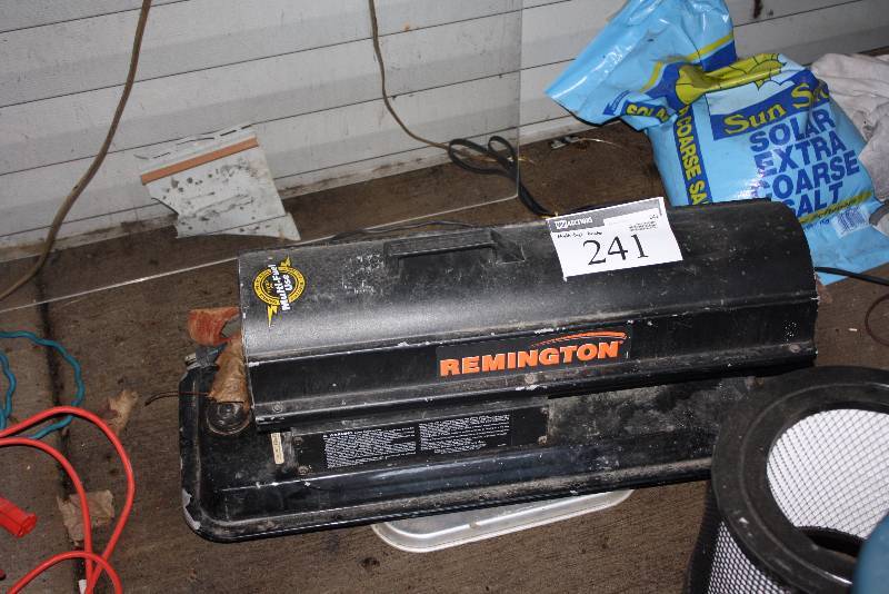 lot 241 image: Remington Multi-Fuel Heater Multi-Fuel Use.