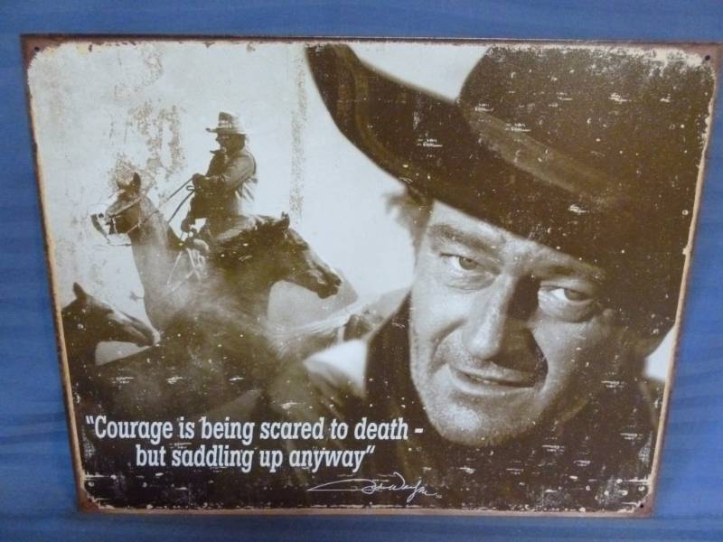 lot 47 image: Collectible Metal Sign
