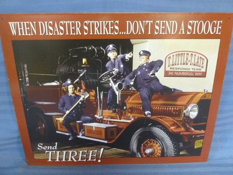 lot 49 image: Collectible Metal Sign