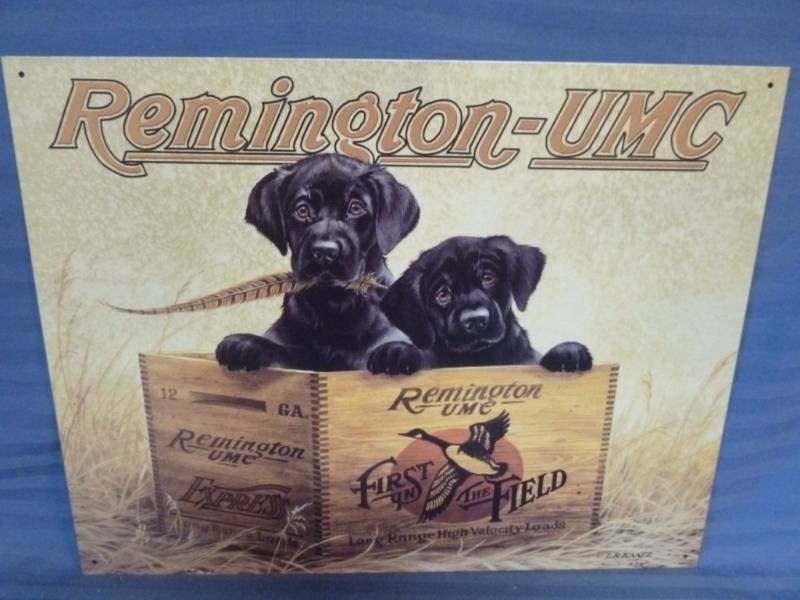 lot 50 image: Collectible Metal Sign