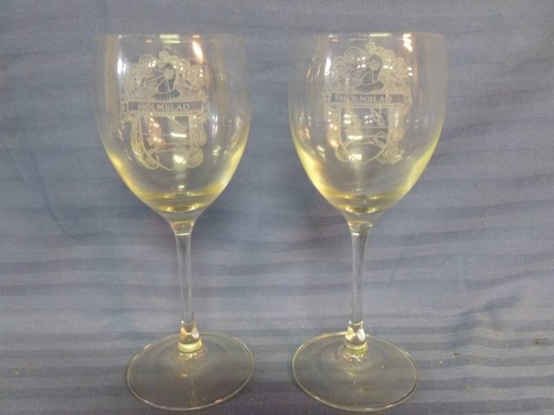 lot 60 image: Wine Glasses