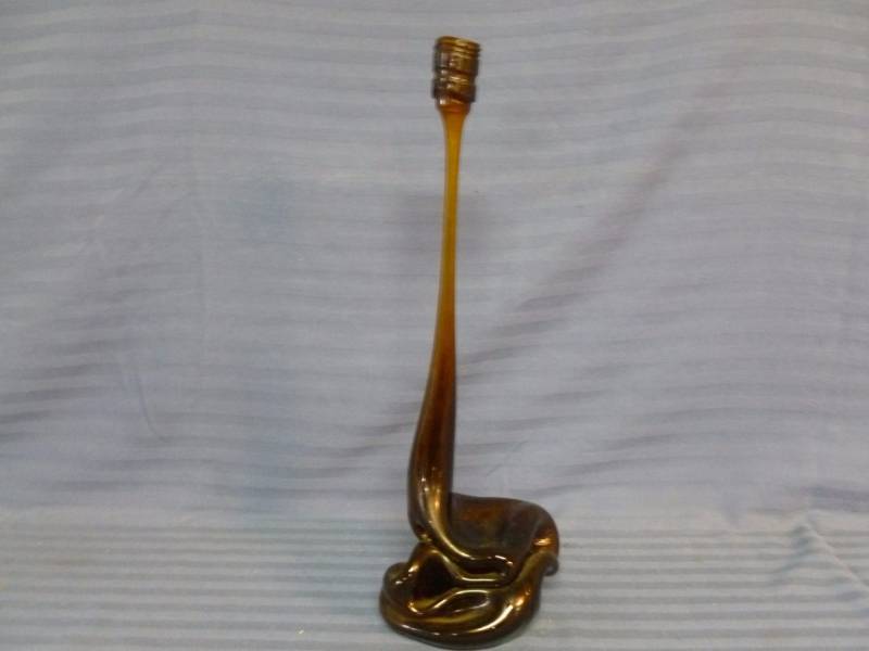 lot 61 image: Stretched Glass Bottle