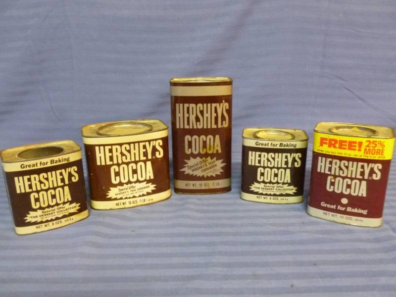 lot 63 image: Hersheys Containers