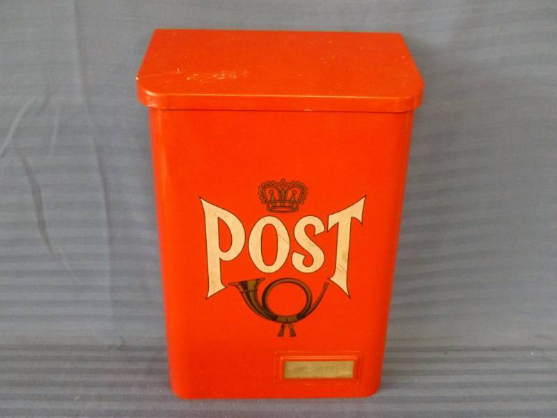 lot 120 image: Metal Post Office Box