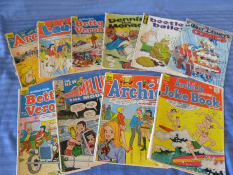 lot 131 image: Vintage Comic Books