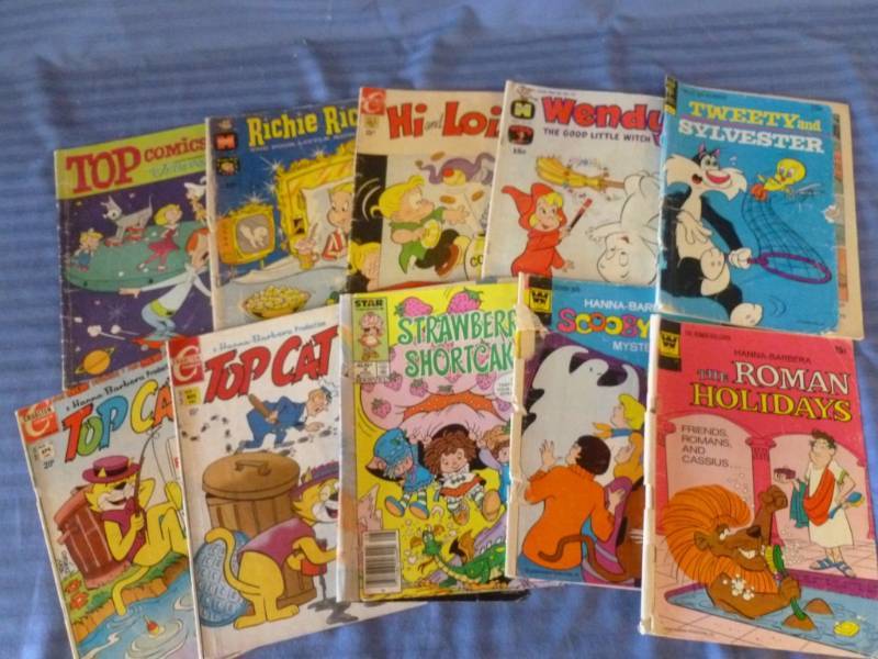 lot 132 image: Vintage Comic Books