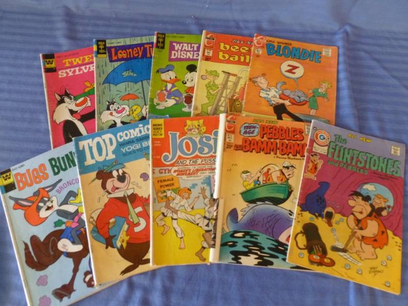 lot 133 image: Vintage Comic Books