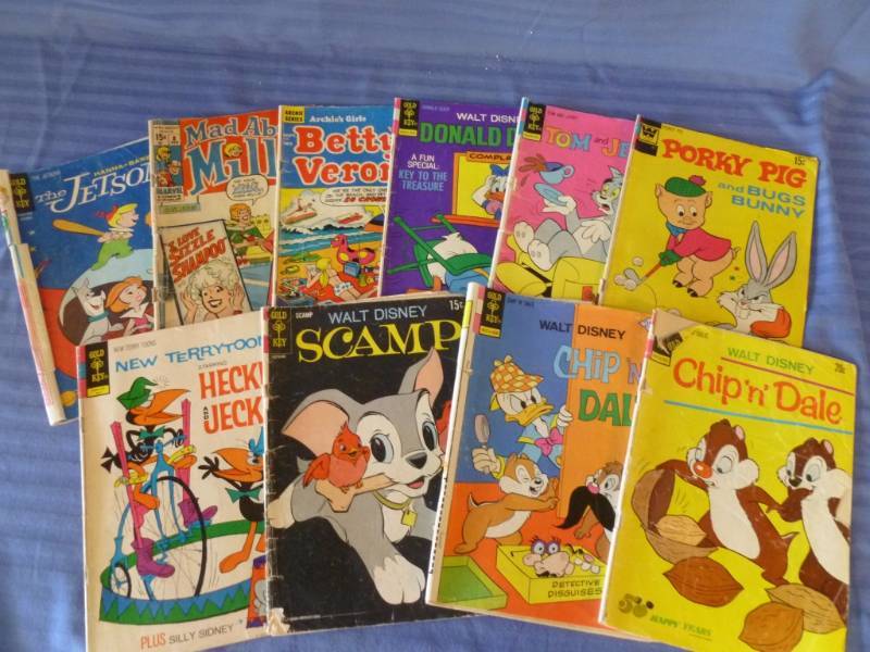 lot 135 image: Vintage Comic Books