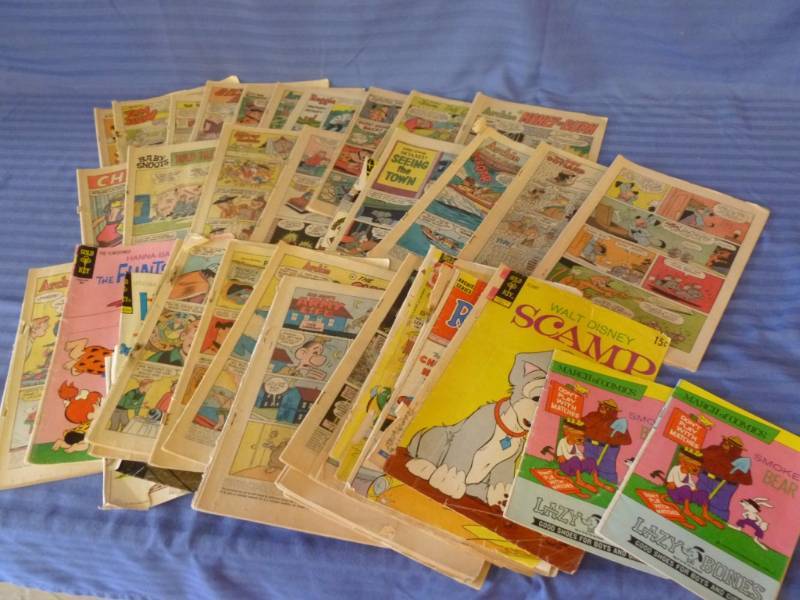 lot 137 image: Vintage Comic Books
