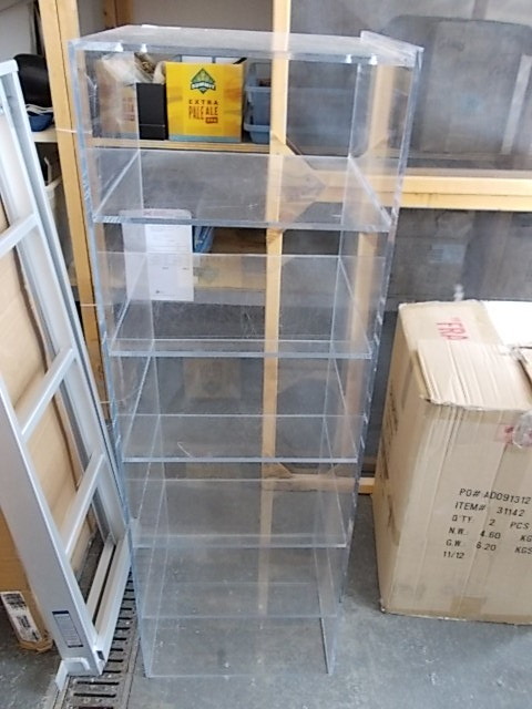 lot 5 image: Acrylic Display Shelf