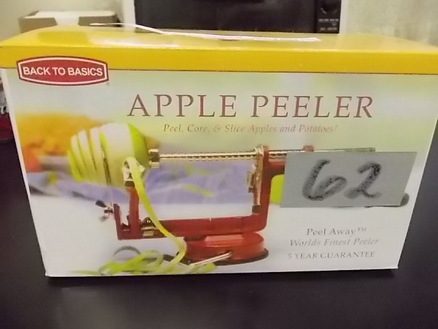 lot 62 image: Apple Peeler