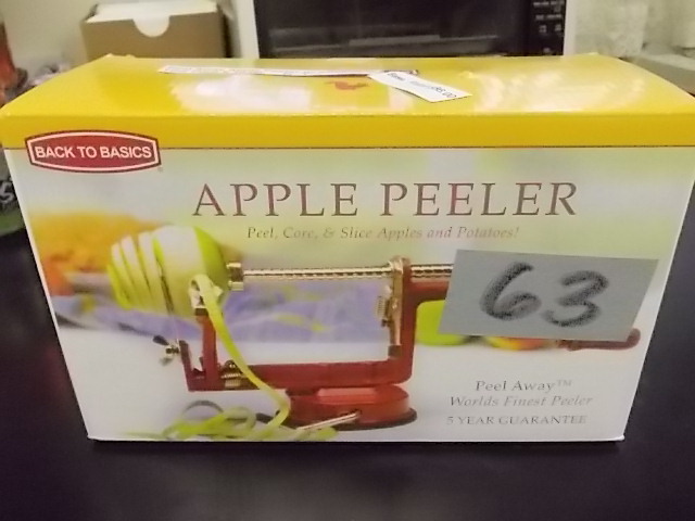 lot 63 image: Apple Peeler (NEW)