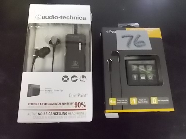 lot 76 image: HeadphoneMP3 Player